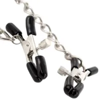 Gag Fetish Fantasy Extreme Deluxe Ball Gag and Nipple Clamps Black photo 5