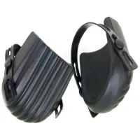 Genunchiere Tolsen 45106 Black / Cauciuc