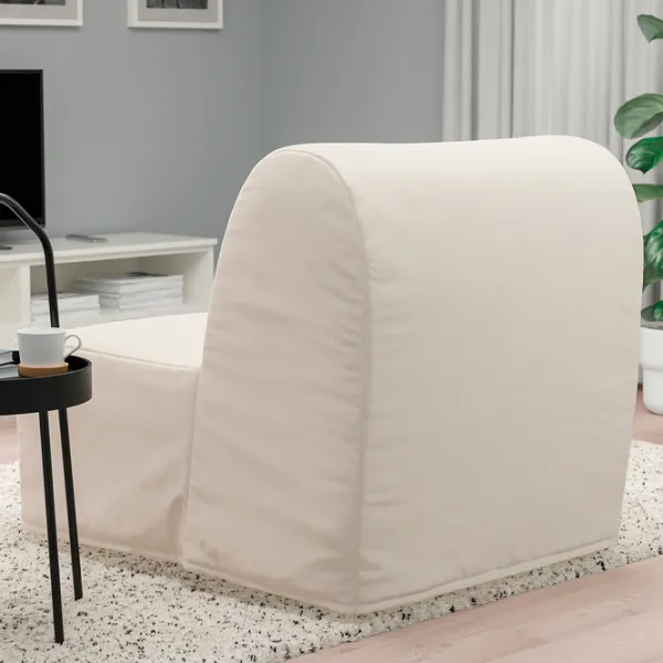 Fotoliu extensibil Ikea Lycksele Havet/Ransta Beige Beige photo 3 Fotoliu extensibil Ikea Lycksele Havet/Ransta Beige Beige photo 3