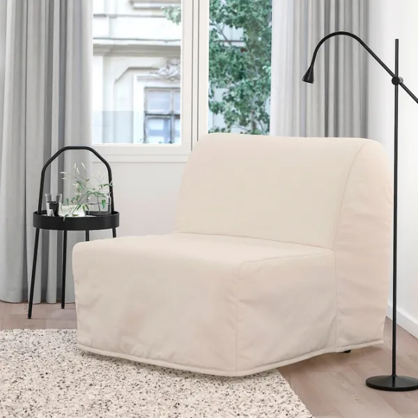 Fotoliu extensibil Ikea Lycksele Havet/Ransta Beige Beige photo 6 Fotoliu extensibil Ikea Lycksele Havet/Ransta Beige Beige photo 6