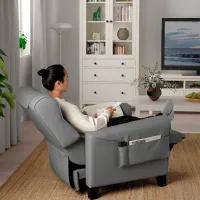 Fotoliu extensibil Ikea Muren/Remmarn Gray Gray photo 5