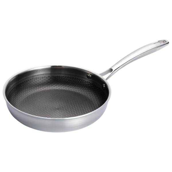 Сковорода Maestro Mr-1224-24 Универсальная / 24 см / Серебряный photo 1