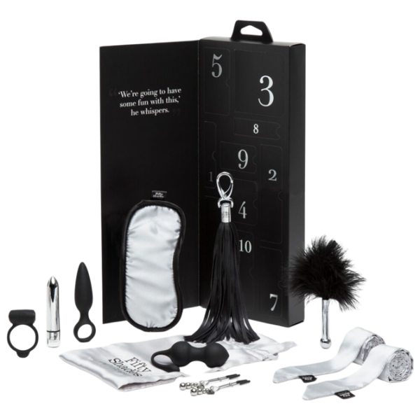 Calendar Fifty Shades of Grey Pleasure Overload 10 Days of Play Black photo 1