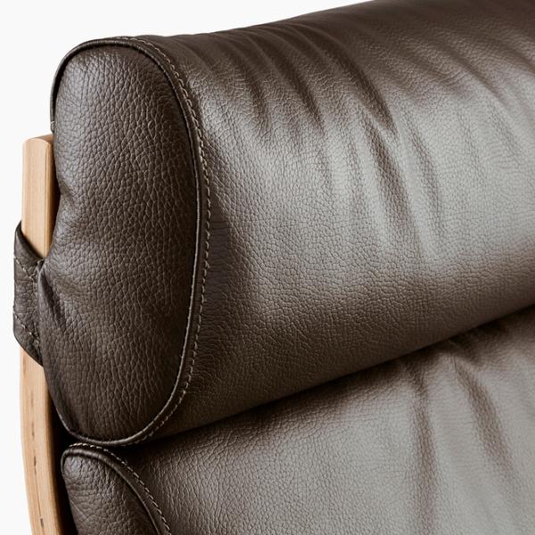 Fotoliu balansoar Ikea Poang/Glose Beige Brown photo 4