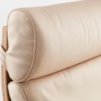 Кресло качалка Ikea Poang/Glose Beige Бежевый photo 5