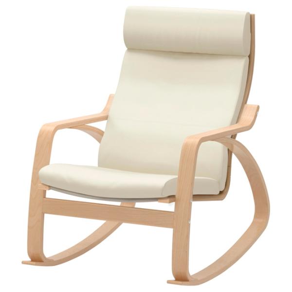 Кресло качалка Ikea Poang/Glose Beige Бежевый photo 1 Кресло качалка Ikea Poang/Glose Beige Бежевый photo 1
