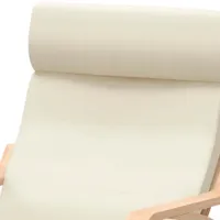 Fotoliu balansoar Ikea Poang/Glose Beige Beige photo 3