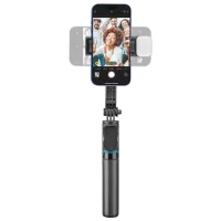 Selfie Stick Cellularline Sparkle Bluetooth / Black