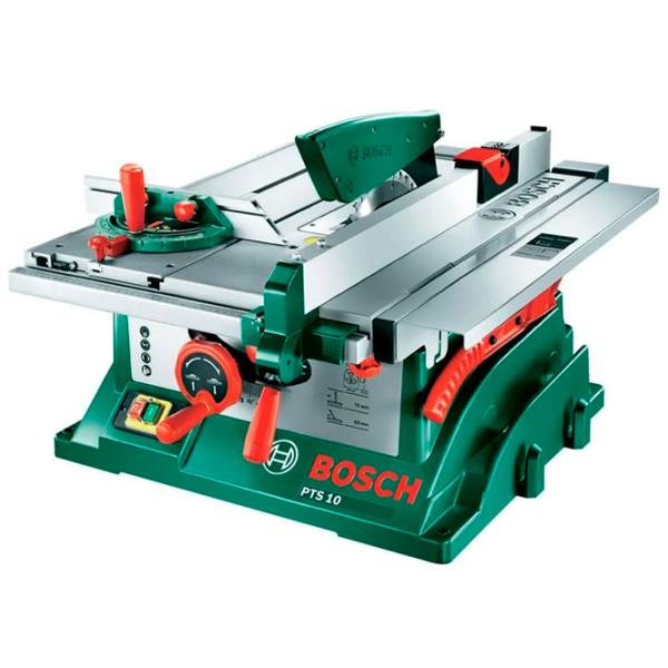 Fierăstrău circular de banc Bosch PTS 10 Green / 1400 W photo 1