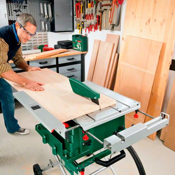 Fierăstrău circular de banc Bosch PTS 10 Green / 1400 W photo 3