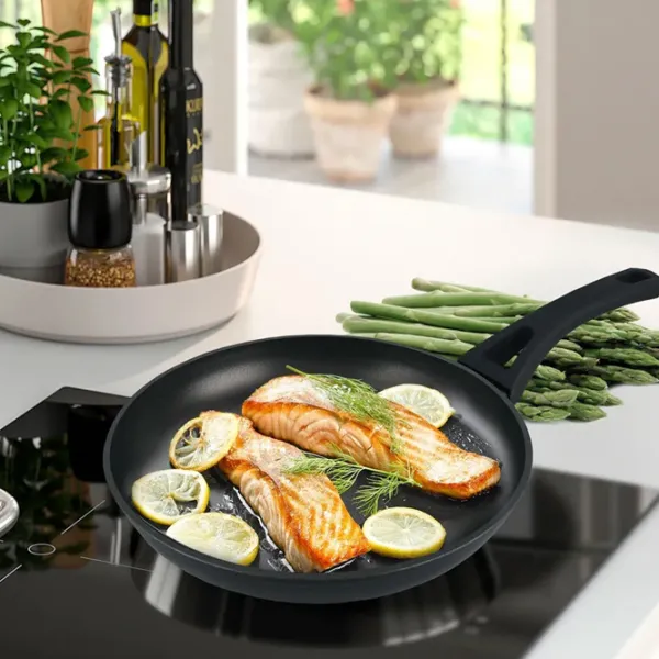 Сковорода Maestro MR-1213-24 Универсальная / 24 см / Черный photo 4