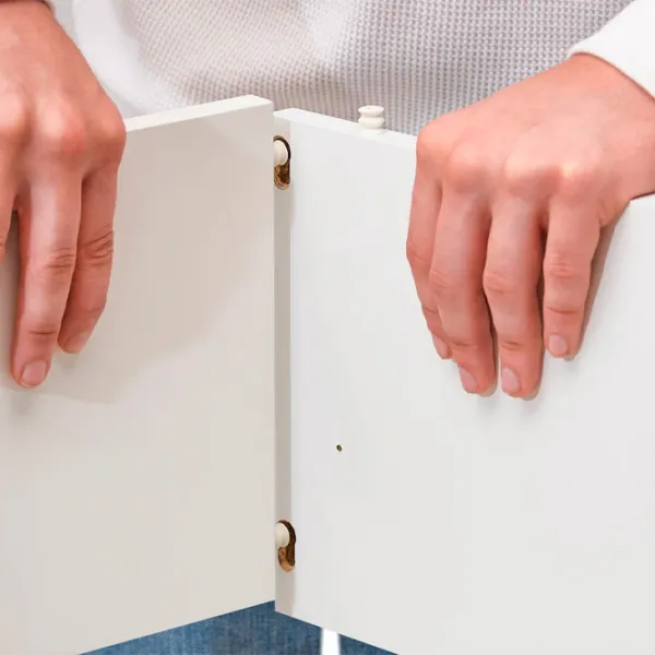 Dulap Ikea Vihals 200 x 57 x 200 / DSP / Alb photo 3