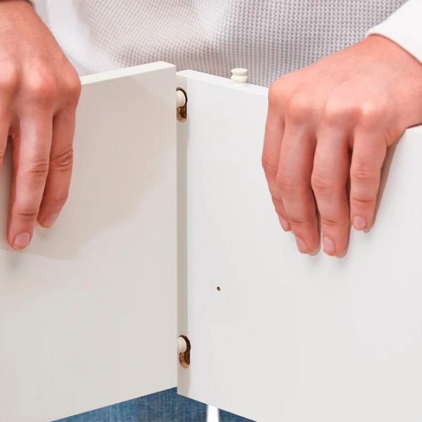 Dulap Ikea Vihals 200 x 57 x 200 / DSP / Alb photo 3