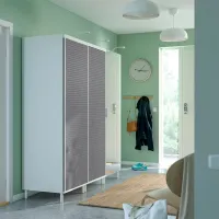 Шкаф Ikea Platsa 180 x 57см x 191 / ДСП / Белый photo 4