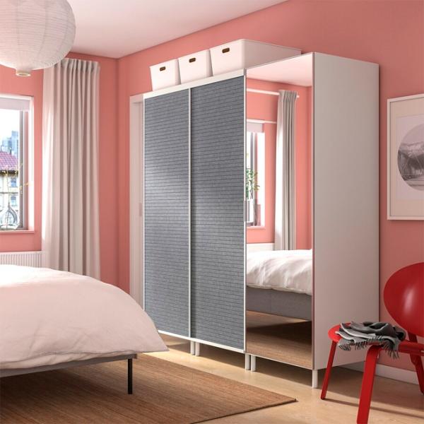 Dulap Ikea Platsa 180 x 57 x 191 / DSP / Alb photo 5