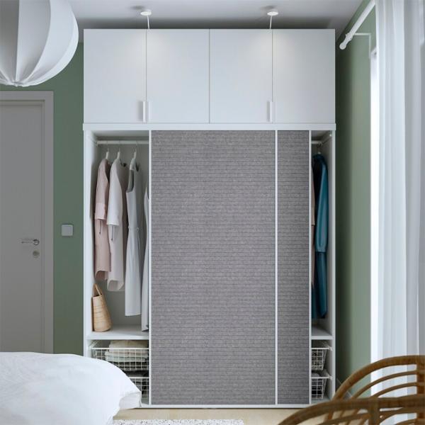 Dulap Ikea Platsa 160 x 57 x 241 / DSP / Alb photo 3