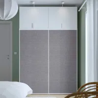 Шкаф Ikea Platsa 160 x 57см x 241 / ДСП / Белый photo 4