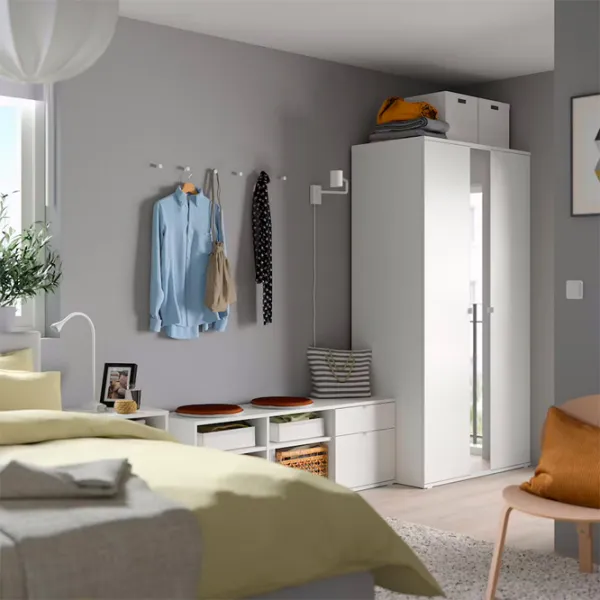 Dulap Ikea Vihals 251 x 57 x 200 / DSP / Alb photo 4