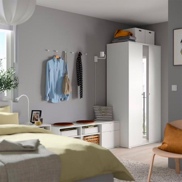 Dulap Ikea Vihals 251 x 57 x 200 / DSP / Alb photo 4