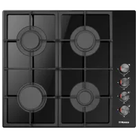 Plită încorporabilă pe gaz Hansa BHKS620531 Sticlă călită / Black