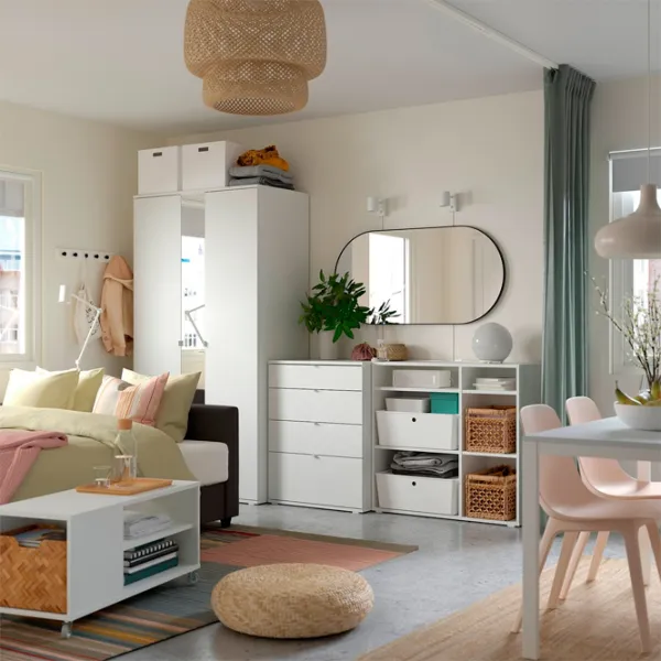 Dulap Ikea Vihals 270 x 57 x 200 / DSP / Alb photo 6