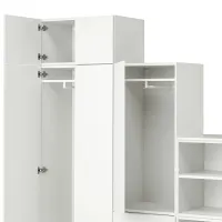 Шкаф Ikea Platsa 280 x 42см x 211 / ДСП / Белый photo 3