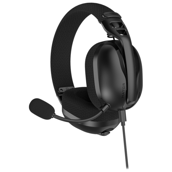 Căști Hator Hyperpunk 3 Black Cu fir/ Gaming photo 4 Căști Hator Hyperpunk 3 Black Cu fir/ Gaming photo 4