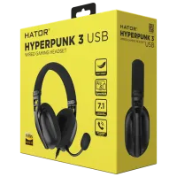 Наушники Hator Hyperpunk 3 Черный Проводная/ Игровой photo 6