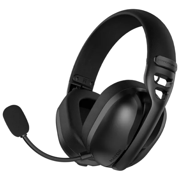 Căști Hator Hyperpunk 3 Black Fără fir/ Gaming photo 2 Căști Hator Hyperpunk 3 Black Fără fir/ Gaming photo 2