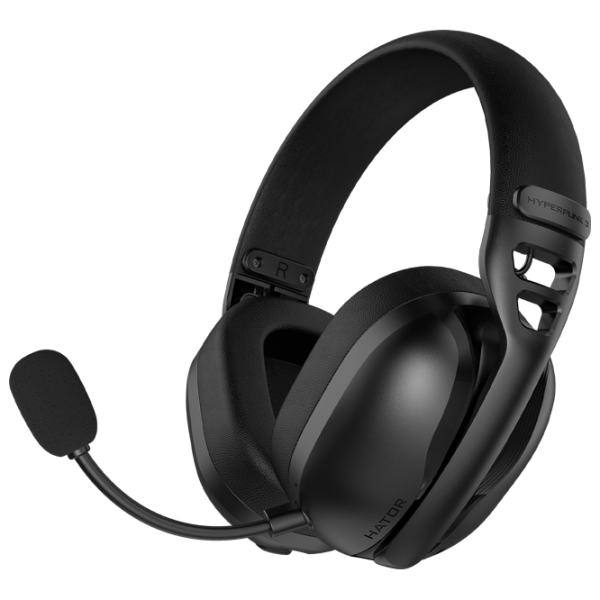 Căști Hator Hyperpunk 3 Black Fără fir/ Gaming photo 2 Căști Hator Hyperpunk 3 Black Fără fir/ Gaming photo 2