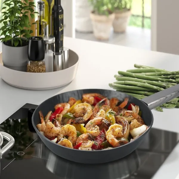 Tigaie Maestro MR-1204-20 Universală / 20 cm / Black photo 4