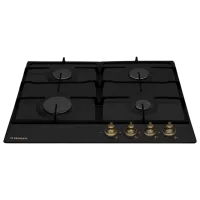 Plită încorporabilă pe gaz Hansa BHGA630390 Oțel emailat / Black photo 2