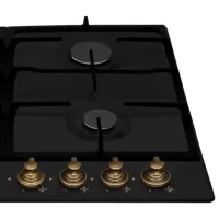 Plită încorporabilă pe gaz Hansa BHGA630390 Oțel emailat / Black photo 4