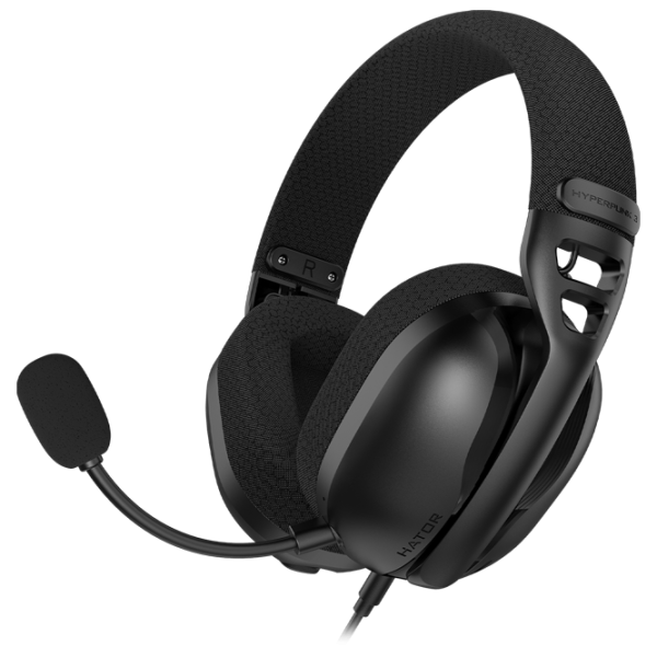 Căști Hator Hyperpunk 3 Black Cu fir/ Gaming photo 1 Căști Hator Hyperpunk 3 Black Cu fir/ Gaming photo 1