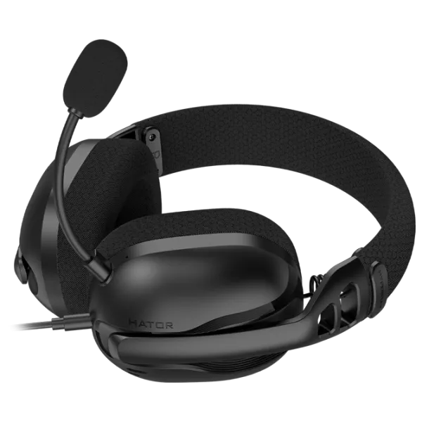 Căști Hator Hyperpunk 3 Black Cu fir/ Gaming photo 4 Căști Hator Hyperpunk 3 Black Cu fir/ Gaming photo 4