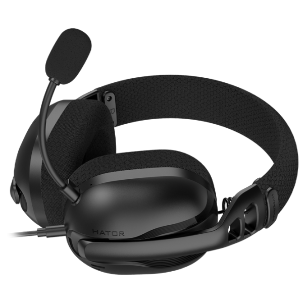 Căști Hator Hyperpunk 3 Black Cu fir/ Gaming photo 4 Căști Hator Hyperpunk 3 Black Cu fir/ Gaming photo 4