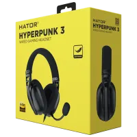 Наушники Hator Hyperpunk 3 Черный Проводная/ Игровой photo 6
