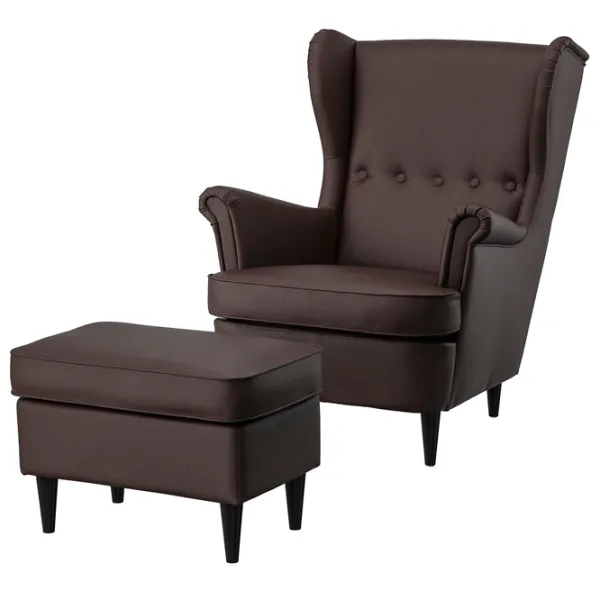 Fotoliu Ikea Strandmon/Grann/Bomstad Brown Brown photo 1 Fotoliu Ikea Strandmon/Grann/Bomstad Brown Brown photo 1