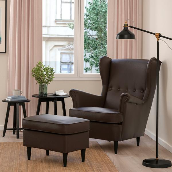 Fotoliu Ikea Strandmon/Grann/Bomstad Brown Brown photo 2 Fotoliu Ikea Strandmon/Grann/Bomstad Brown Brown photo 2