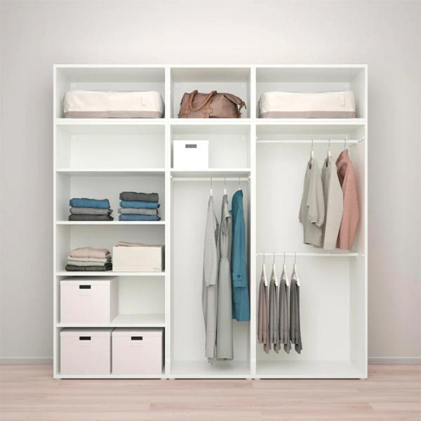 Dulap Ikea Platsa 220 x 57 x 221 / DSP / Alb photo 2
