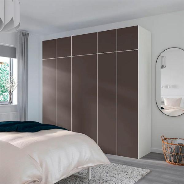 Dulap Ikea Platsa 220 x 57 x 221 / DSP / Alb photo 3