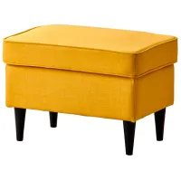 Fotoliu Ikea Strandmon Brown Yellow photo 2