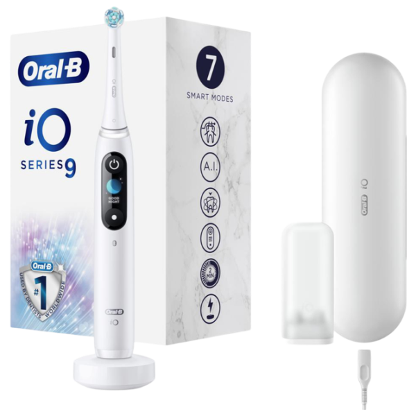 Periuță de dinți electrică Braun iO9 3D / White photo 1