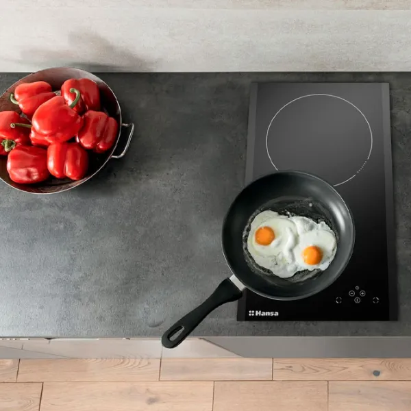 Plită încorporabilă cu inducție Hansa BHI38377 Vitroceramică / Black photo 5
