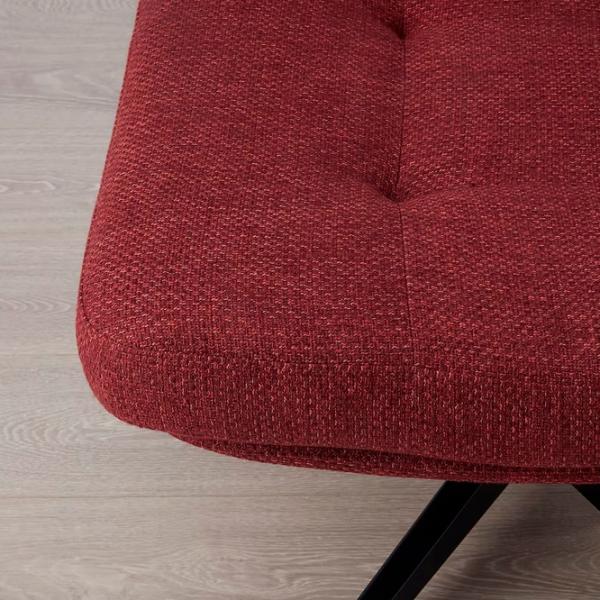 Кресло Ikea Havberg/Lejde Черный Красный photo 3 Кресло Ikea Havberg/Lejde Черный Красный photo 3