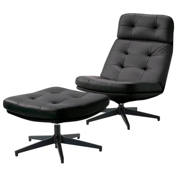 Кресло Ikea Havberg Черный Черный photo 1 Кресло Ikea Havberg Черный Черный photo 1