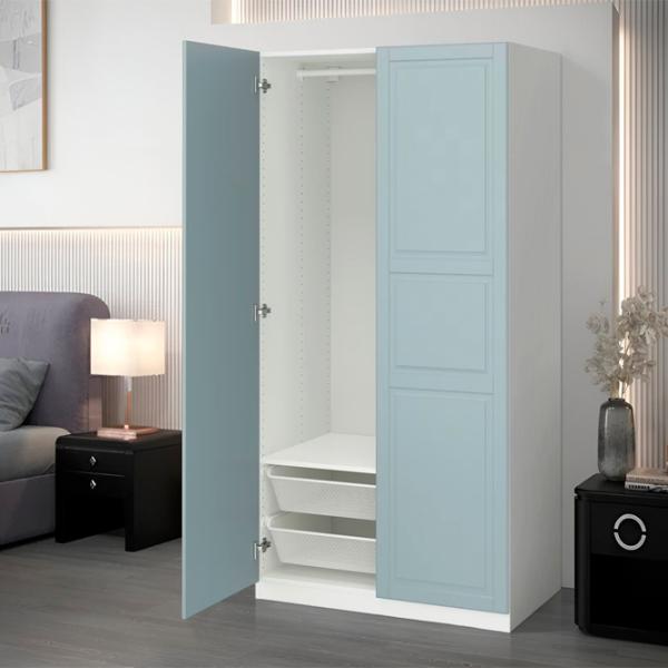 Dulap Ikea Pax/Fjarehals 100 x 60 x 201.2 / DSP / Alb photo 4 Dulap Ikea Pax/Fjarehals 100 x 60 x 201.2 / DSP / Alb photo 4