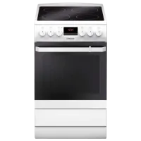 Плита Hansa FCCW58277 Электрическая/ Белый/ Черный