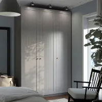 Dulap Ikea Pax/Gullaberg 150 x 60 x 236.4 / DSP / Gri închis photo 6