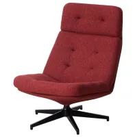 Fotoliu Ikea Havberg Black Red
